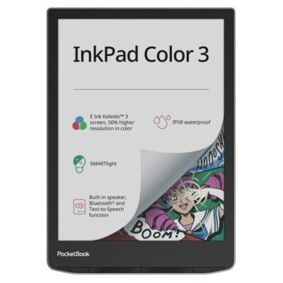 Libro electronico ebook pocketbook inkpad color 3 7.8 pulgadas 32gb – color stormy sea