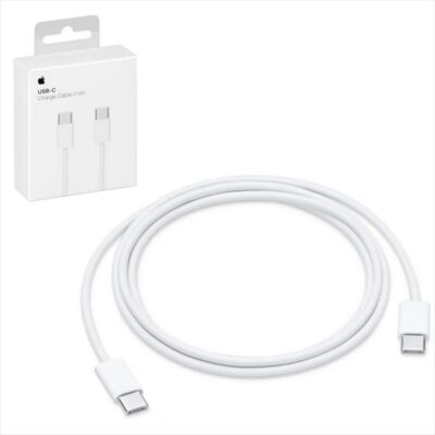 Cable original apple iphone usb tipo c a usb tipo c – 1 m – blanco