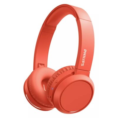 Auriculares philips tah4205rd – 00 inalambrico rojo