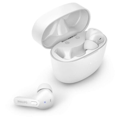 Auriculares philips tat2206wt – 00 inalambrico blanco