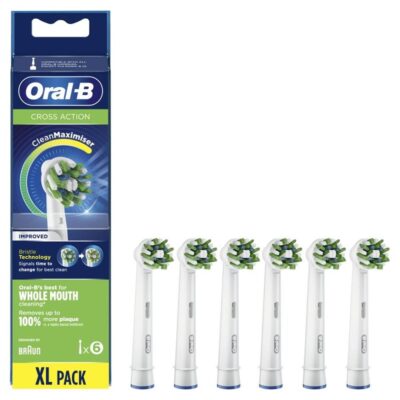 Pack de 6 cabezales – recambios braun oral – b eb50 – 6