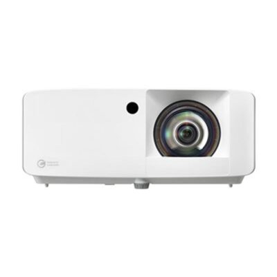 Proyector optoma eco laser zk430st dlp 4k uhd 3700 lumenes – corta distancia
