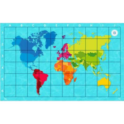 Tapete mapa mundi tilk bee – bot – blue – bot