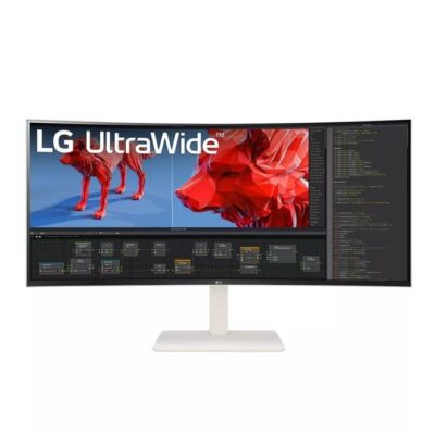 Monitor lg led ips 38wr85qc – w 37.5 pulgadas 3840 x 1600 hdmi displayport usb – c altavoces reg. altura