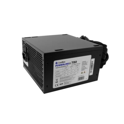 Fuente alimentacion coolbox powerline2 black – 750 atx 750w