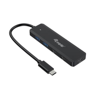 Hub equip usb tipo c 5 en 1 – 4 puertos usb 3.2 1 hub usb – c x 2 usb – a x 2