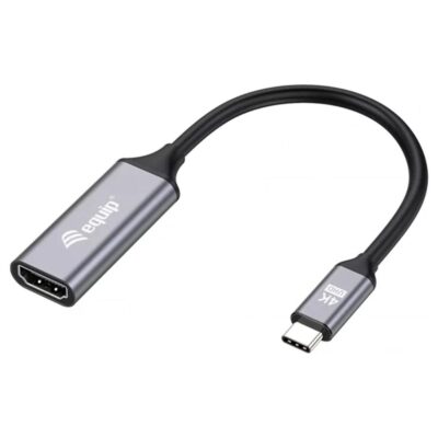 Cable usb tipo c a hdmi equip 2.0 4k macho – hembra 0.15m