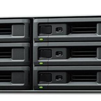 Servidor nas synology rs3621rpxs 2u 12bay 2.2 ghz 6c 8gb ddr4 4x 1gbe 2x usb3.2 rps
