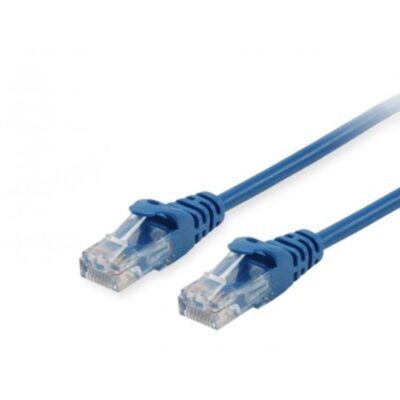 Cable de red equip latiguillo rj45 u – utp cat6a 7.5m azul