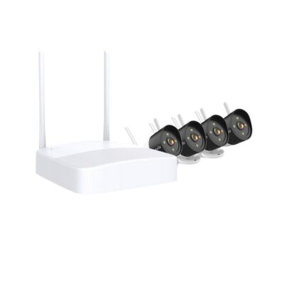 Kit de seguridad tenda k4w – 3tc 4 camaras ip hd