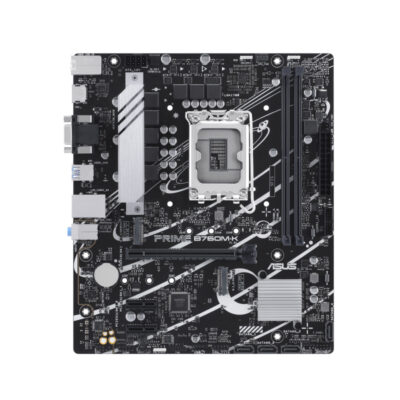 Placa base asus intel prime b760m – k socket 1700 ddr5 x2 max 96gb hdmi d – sub matx