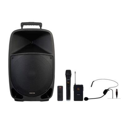 Altavoz portatil con microfono fonestar malibu – 315 – 50w rms