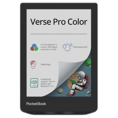 Libro electronico ebook pocketbook verse pro color ereader 6 pulgadas 16 gb stormy sea