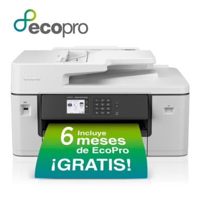 Multifuncion brother inyeccion color mfcj6540dwe fax – a3 – 28ppm – 256mb – usb – red – wifi – wifi direct – duplex impresion – bandeja entrada 250 hojas – adf 50 hojas