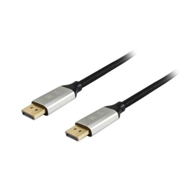 Cable displayport 8k premium equip 1m – macho – macho – negro