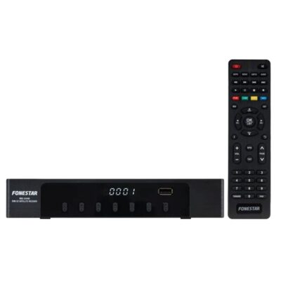 Receptor satelite sobremesa fonestar hd dvb – s2 h.265 rds – 524hd