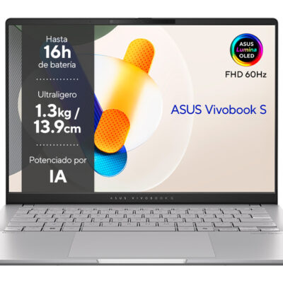 Asus vivobook oled m5406na – qd082w amd ryzen 5 7535hs 14 pulgadas 16gb ssd512gb w11