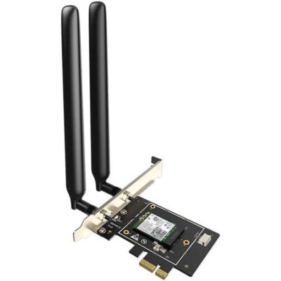 Tarjeta de red wifi tenda e33 ax5400 tri – band