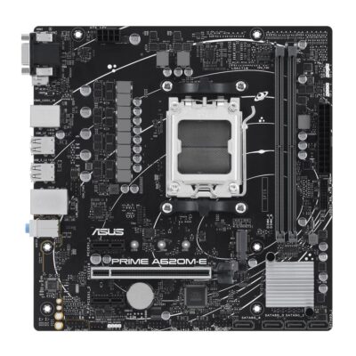 Asus amd prime a620m – e – csm socket am5 ddr5 x2 4800mhz max 64gb hdmi displayport d – sub matx