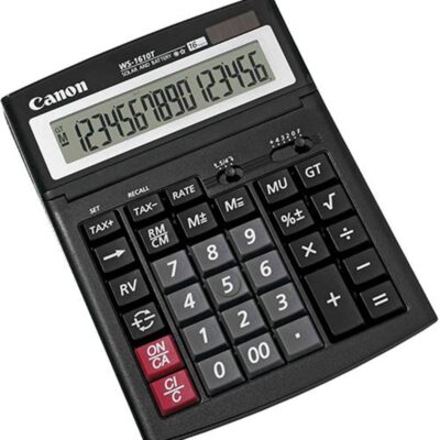 Calculadora canon sobremesa ws – 1610t hb emb negra