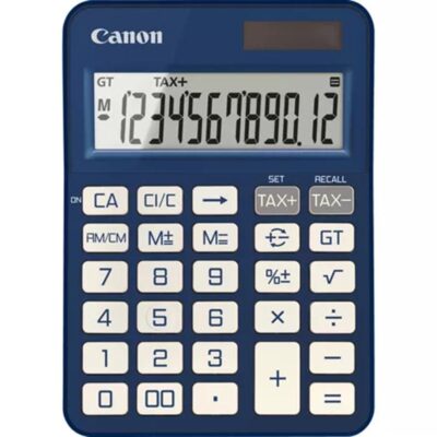 Calculadora canon sobremesa ks – 125kb – bl emea hb 12 digitos azul