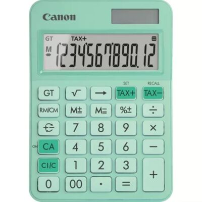 Calculadora canon sobremesa ls – 125kb – gr emea hb 12 digitos verde
