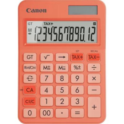 Calculadora canon sobremesa ls – 125kb – or emea hb 12 digitos naranja