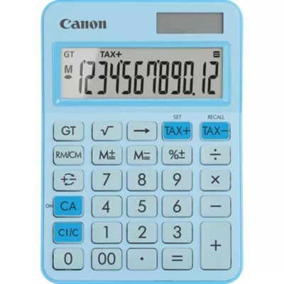 Calculadora canon sobremesa ls – 125kb – pbl emea hb 12 digitos azul