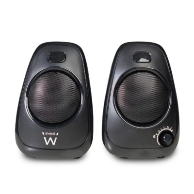 Altavoces ewent 2.0 ew3527 negro