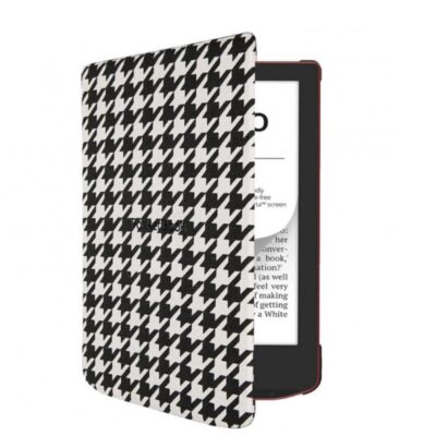 Pocketbook funda shell series verse + verse pro – patron blanco y negro