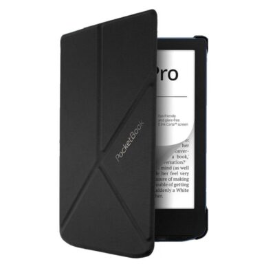 Pocketbook funda shell series verse + verse pro – origami color negro