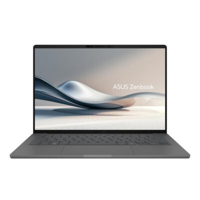 Portatil asus zenbook a14 ux3407qa – qd412w qualcom snapdragon x1 – 26 – 100 32gb ssd512gb 14 pulgadas w11