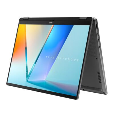 Portatil asus vivobook flip oled tp3407sa – ql064w intel core ultra 7 258v 14 pulgadas tactil 32gb ssd1tb w11