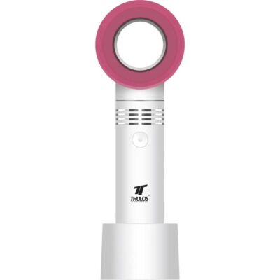 Ventilador portatil thulos th – mfn – 03 blanco – rosa