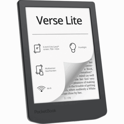 Libro electronico ebook pocketbook verse lite 6 pulgadas 8gb midnight grey