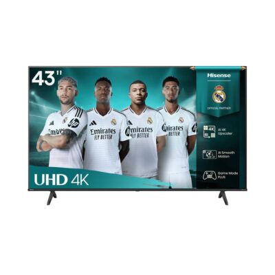 Tv hisense 43 pulgadas led 4k uhd – 43a6q – smart tv