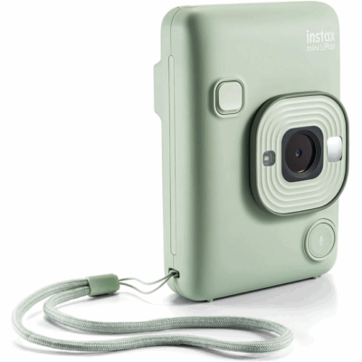 Camara fujifilm instax mini liplay matcha green