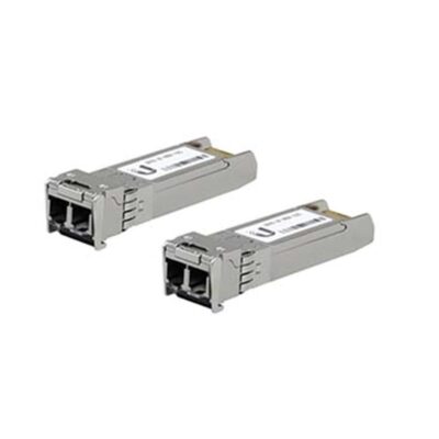 Modulo transceptor ubiquiti uacc – om – mm – 10g – d – 2 sfp+ 2 unidades