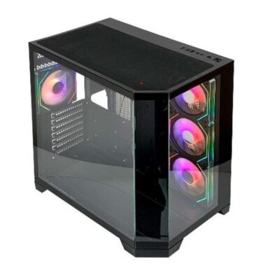 Caja ordenador gaming l – link nova rgb atx usb 3.0 sin fuente