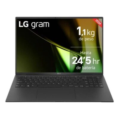 Portatil lg gram 16z90t – g intel core ultra 7 255h 32gb ssd1tb w11 16 pulgadas