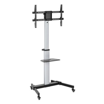 Soporte suelo con ruedas ewent vesa hasta 86 pulgadas 600x400mm max 50kg