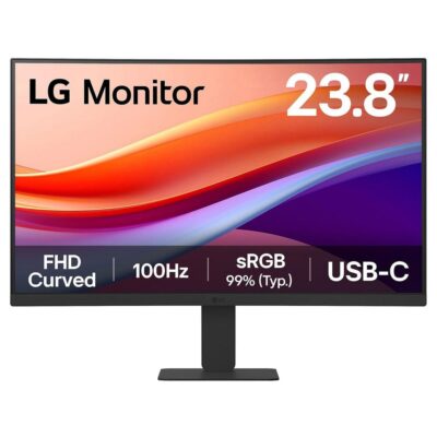Monitor curvo lg 24u421a – b 24 pulgadas fhd 100hz