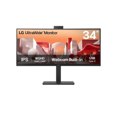 Monitor lg 34ba85qe – b 34 pulgadas wqhd 60hz