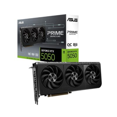Tarjeta graficas asus prime rtx 5050 8gb gddr6 – 3x dp – 1x hdmi pci express 5.0