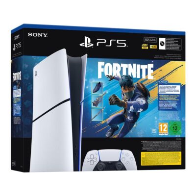 Consola ps5 sony playstation 5 digital chasis e + fortnite