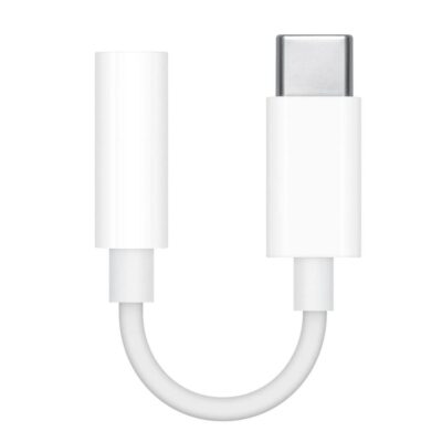 Adaptador usb tipo c a jack 3.5mm samsung 8cm – macho – hembra – blanco