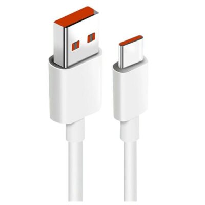 Cable usb tipo c a usb tipo a xiaomi 1m – macho – macho – blanco