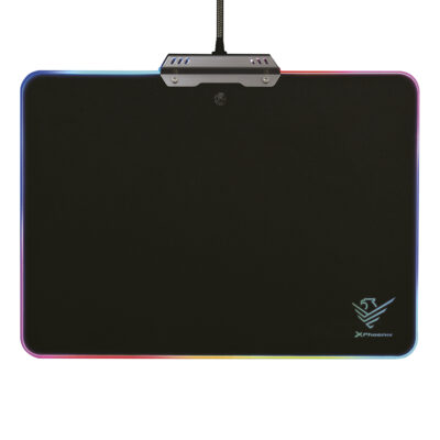 Alfombrilla gaming factor – xpad rgb negra