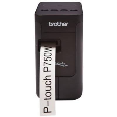 Rotuladora brother pt – p750w p – touch usb – wifi – nfc