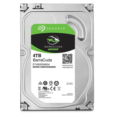 Disco duro interno hdd seagate barracuda st4000dm004 4tb 3.5 pulgadas 5900rpm – 256mb – sata 6gb – s